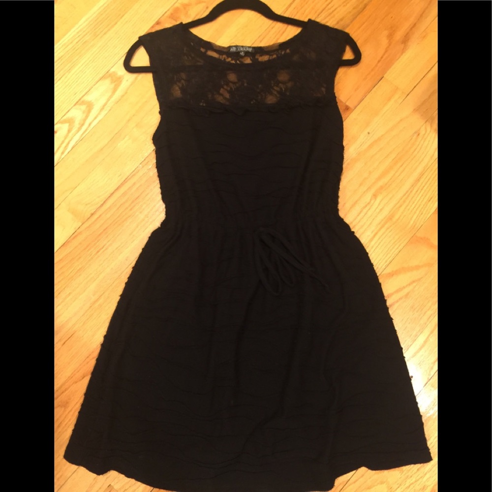 black dress